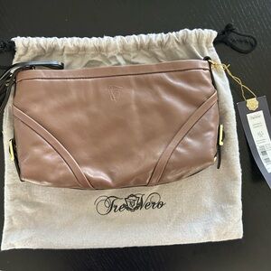 Tre Vero Germini S09 Italian Leather Handbag - Mink